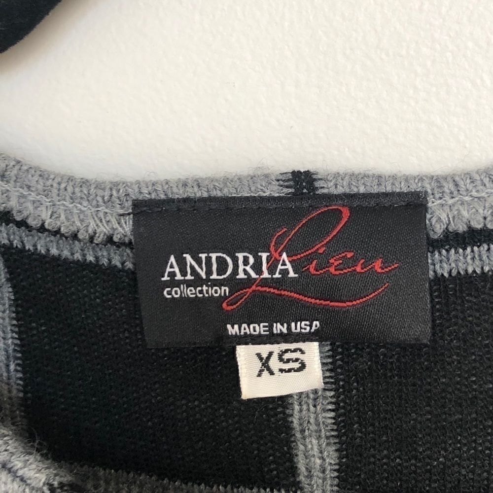 ANDRIA Lieu Plaid Cardigan XS - Picture 2 of 5